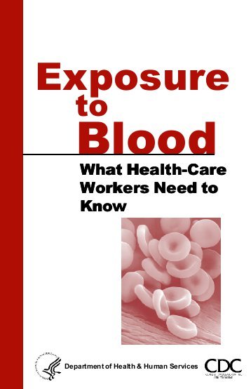 Exposure to Blood: What Healthcare Personnel Need to Know Pamphlet (Pkg of 50)